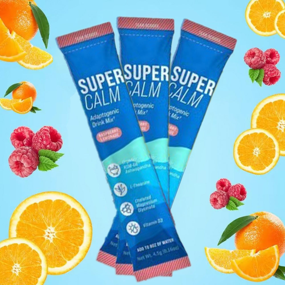 Nello Supercalm Drink Mix
Sugar-free powdered drink with L-Theanine, KSM-66 & Magnesium for calm & clarity.