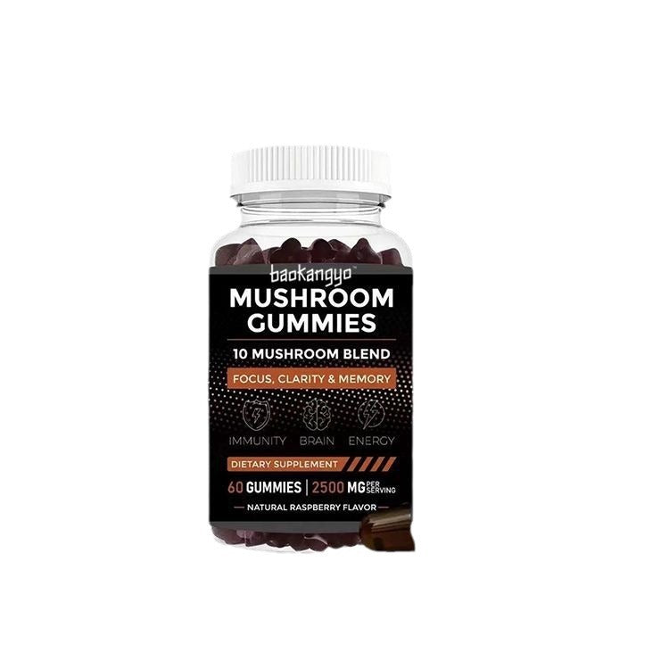 Mushroom Soft Candy – Focus, Energy & Immune Support
Vegan 3-in-1 bear gummies with lion’s mane, reishi & cordyceps.