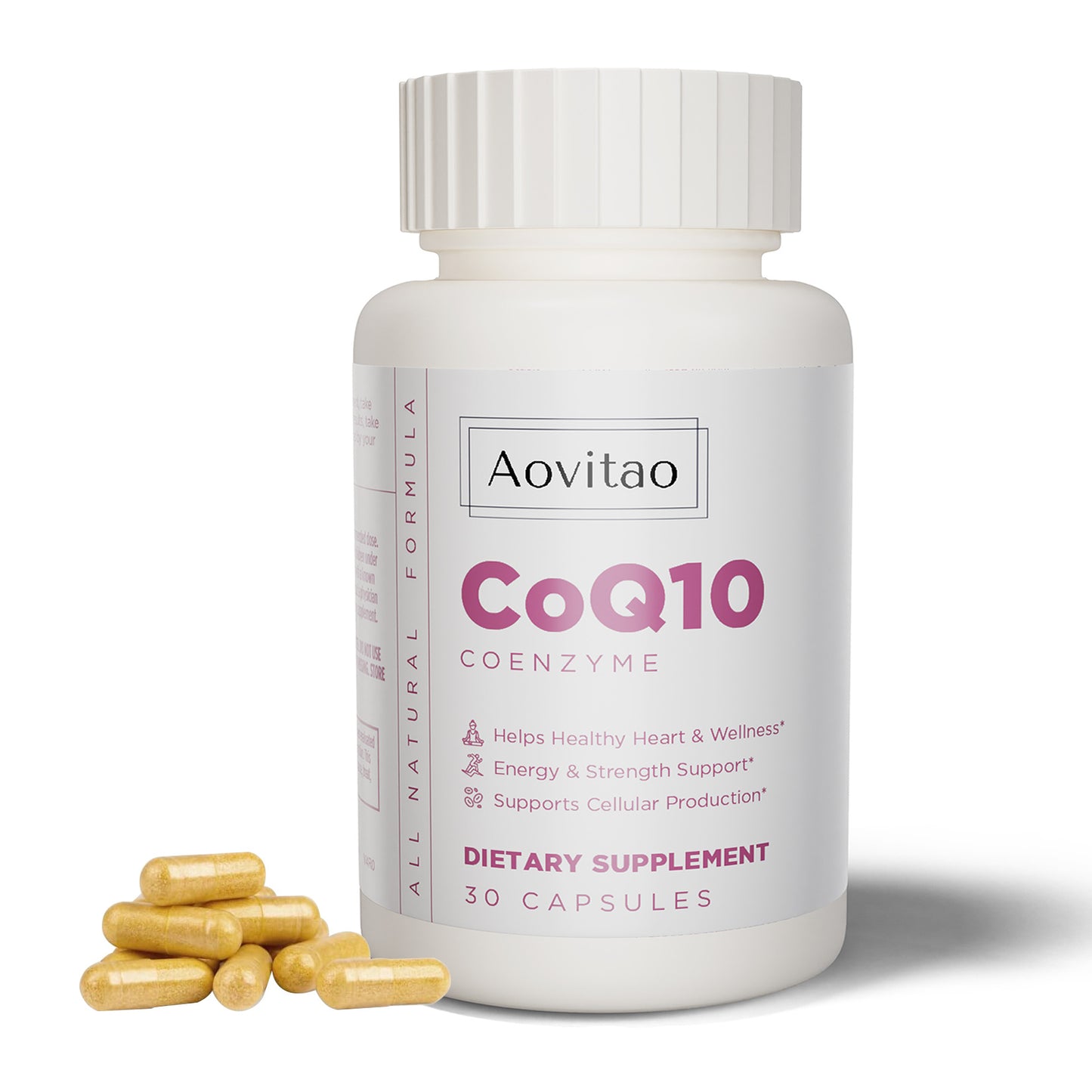 CoQ10 for Women – 200mg Antioxidant & Immune Support
Vegan capsules for heart, hormone & detox health.