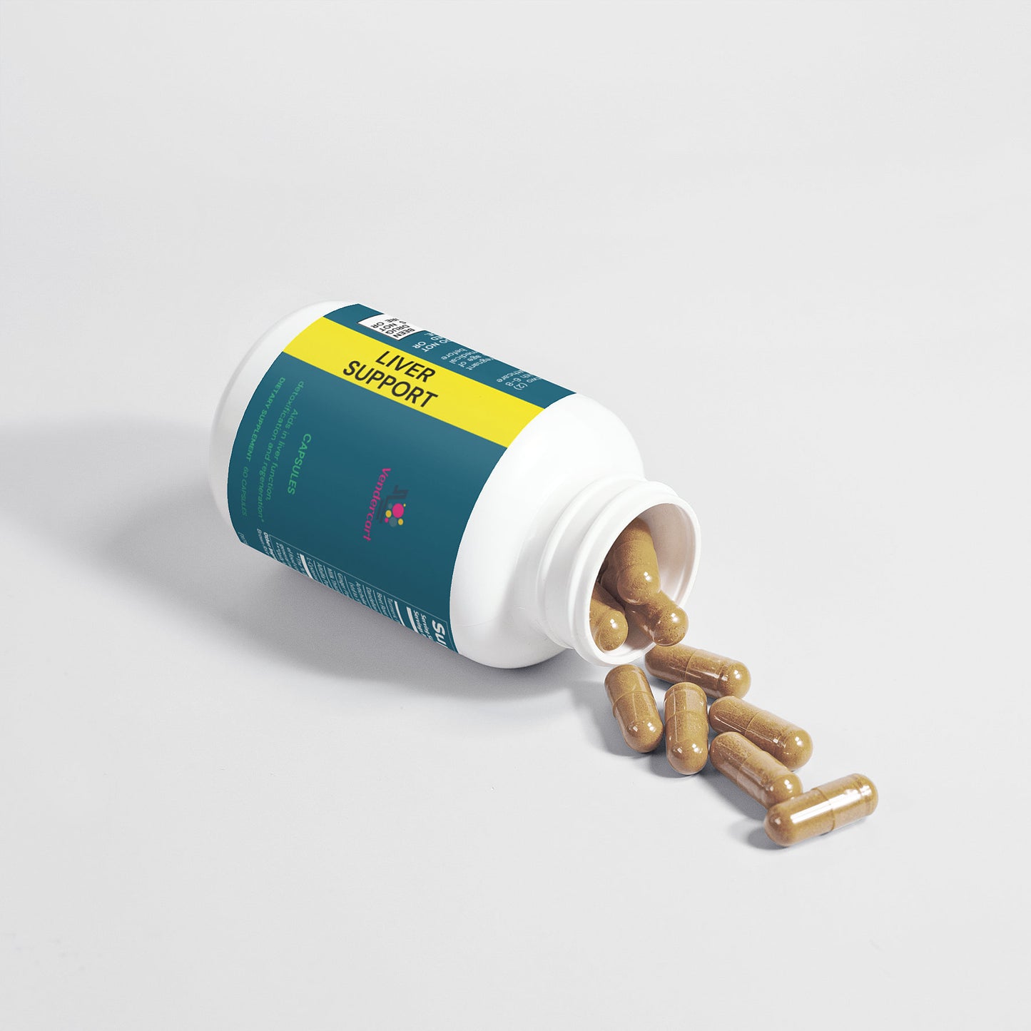 Premium Liver Support
Vegan formula with milk thistle & turmeric for daily liver detox & health.