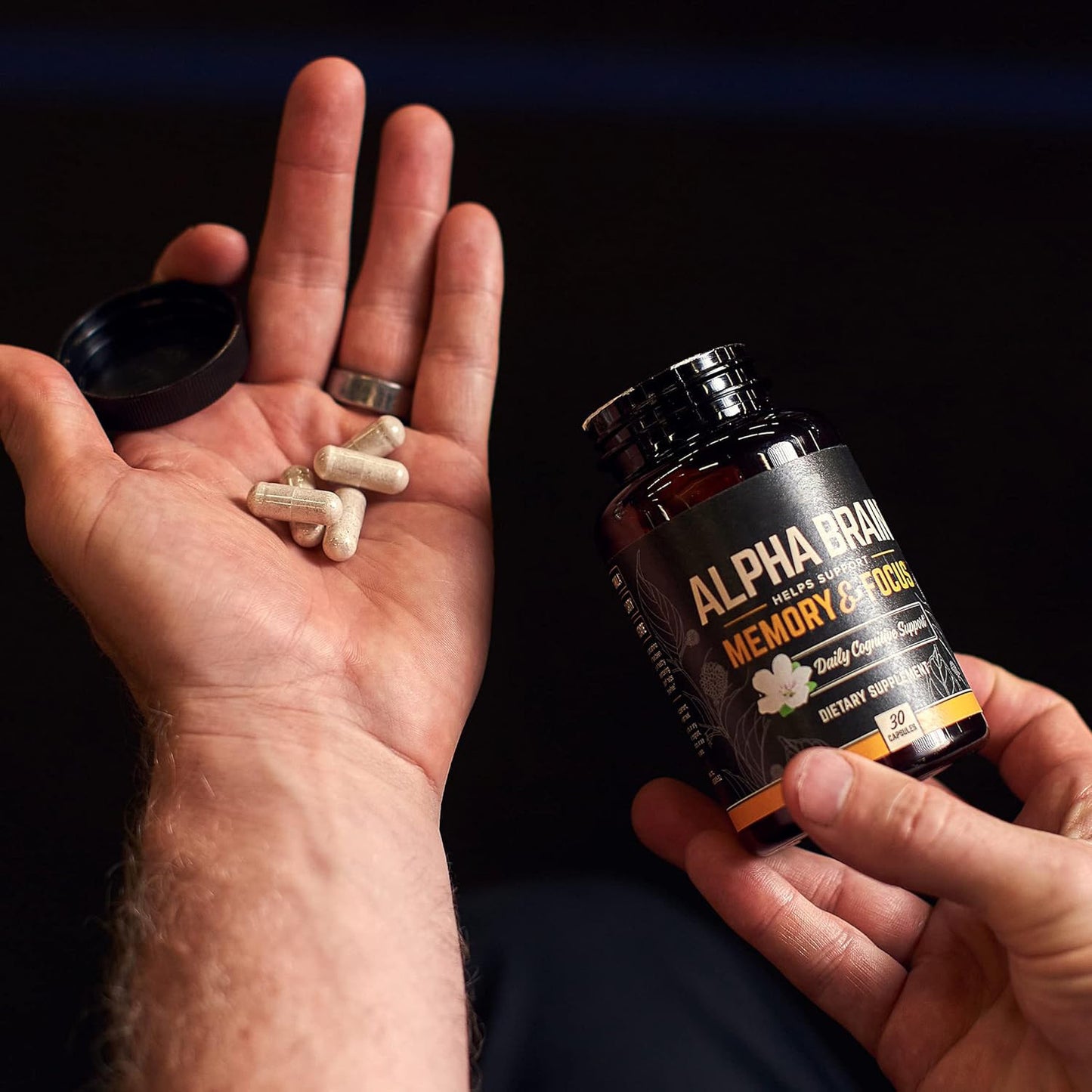 Alpha Brain Capsules – Nootropic Focus & Clarity
Vegan formula with bacopa & alpha-GPC for cognitive support.