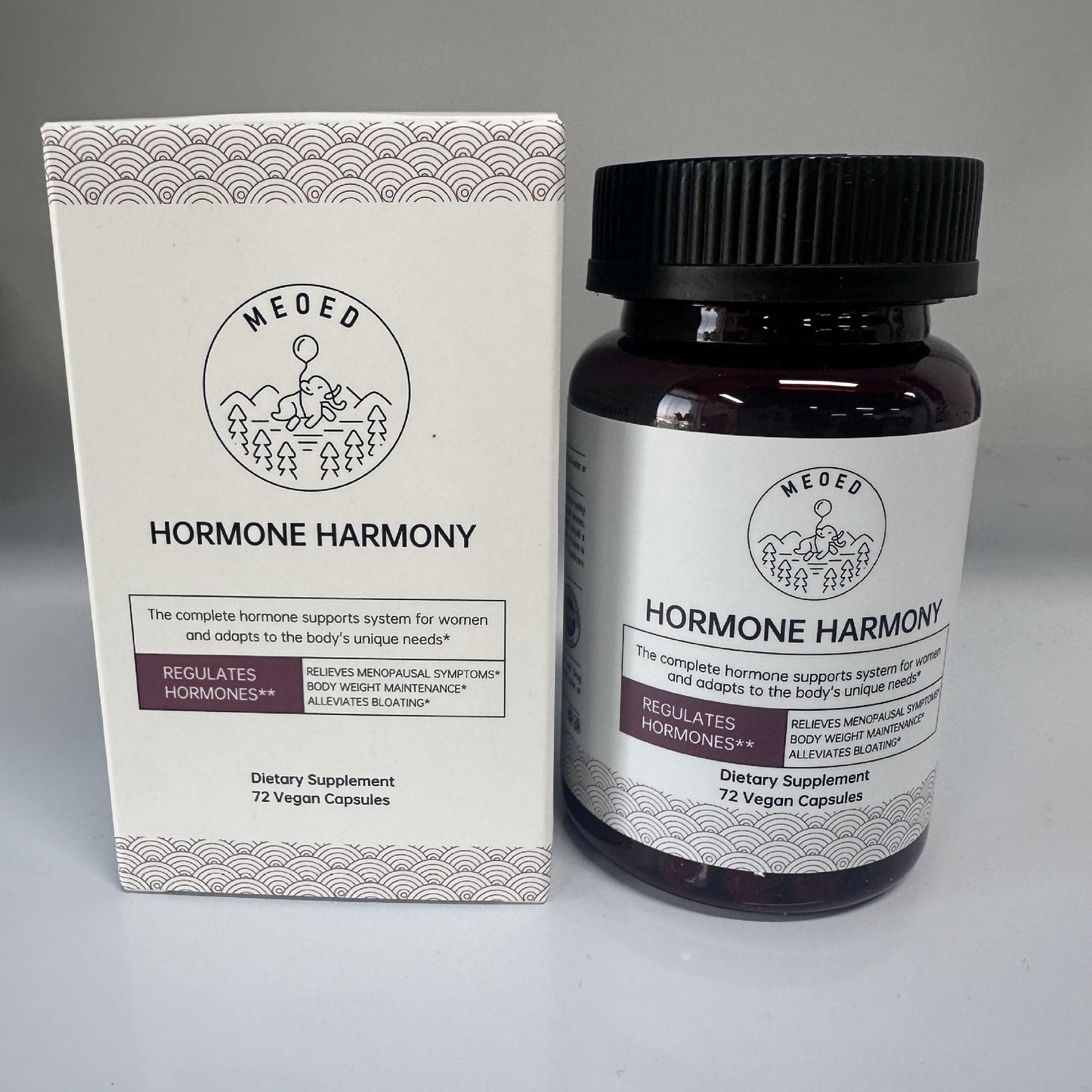 Female Hormone Balance Capsules
Vegan vitamins + herbs for mood, cycle, energy & daily hormonal wellness.