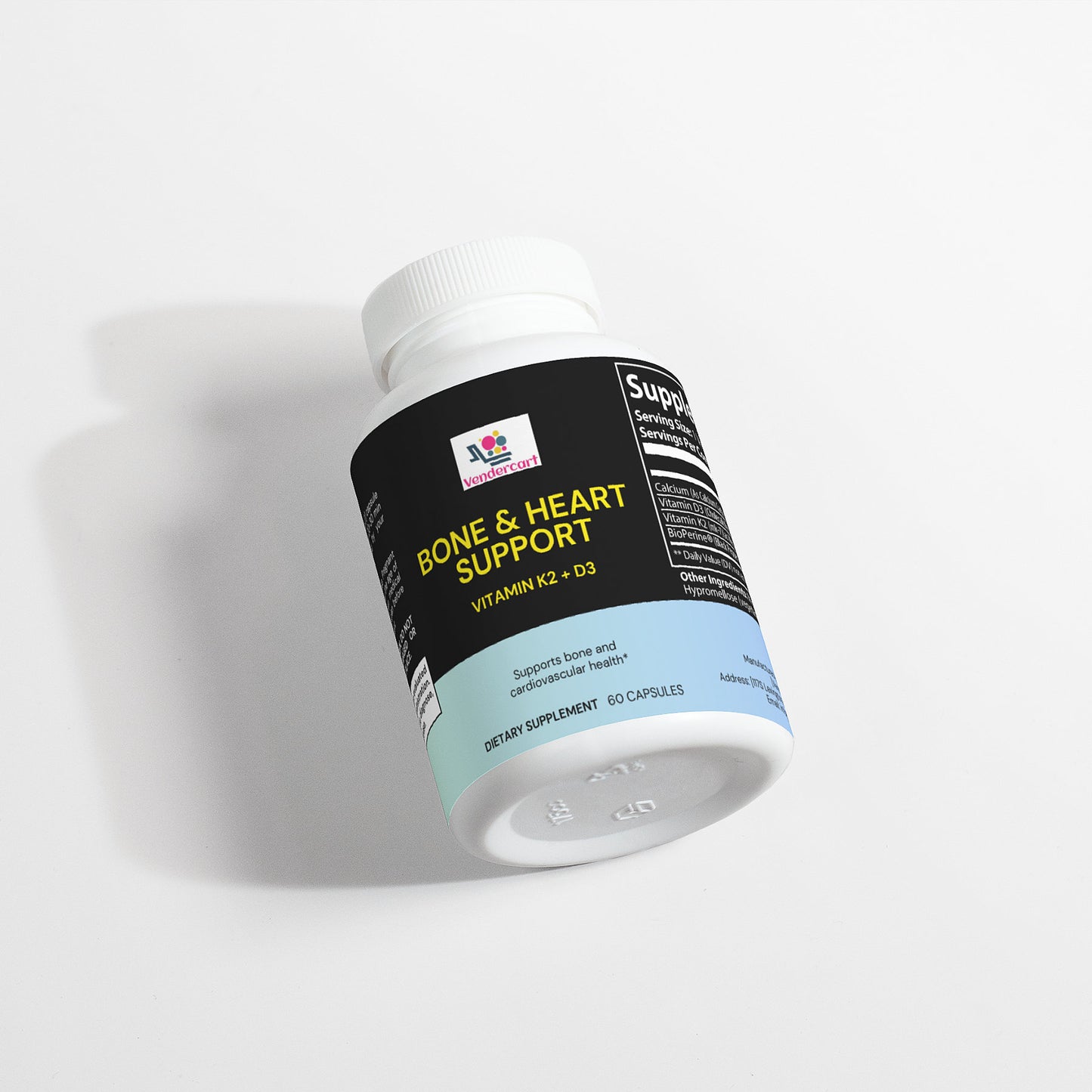 BONE AND HEART SUPPORT WITH VITAMIN K2 AND D3