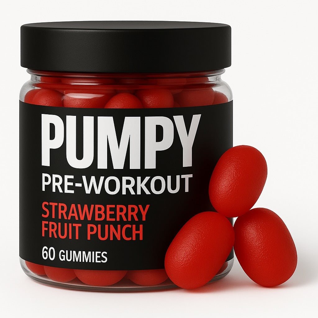 Pre-Workout Gummies – Energy, Focus & Endurance
Vegan performance gummies for gym, stamina & mental clarity.