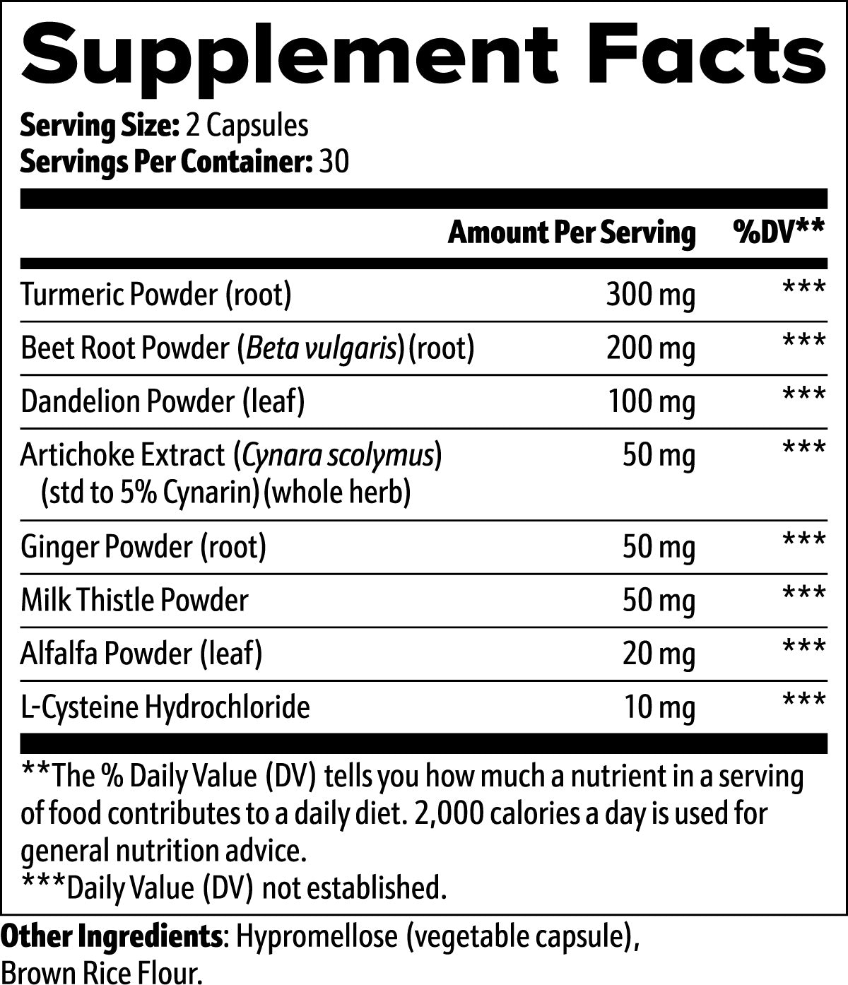 Premium Liver Support
Vegan formula with milk thistle & turmeric for daily liver detox & health.