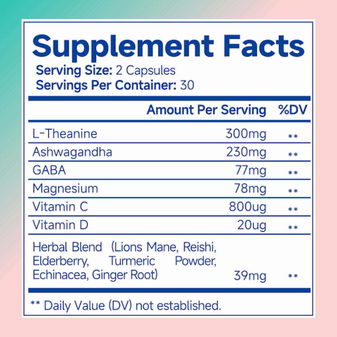 Ashwagandha for Women
Vegan formula with L-Theanine & Magnesium for stress, calm & focus.