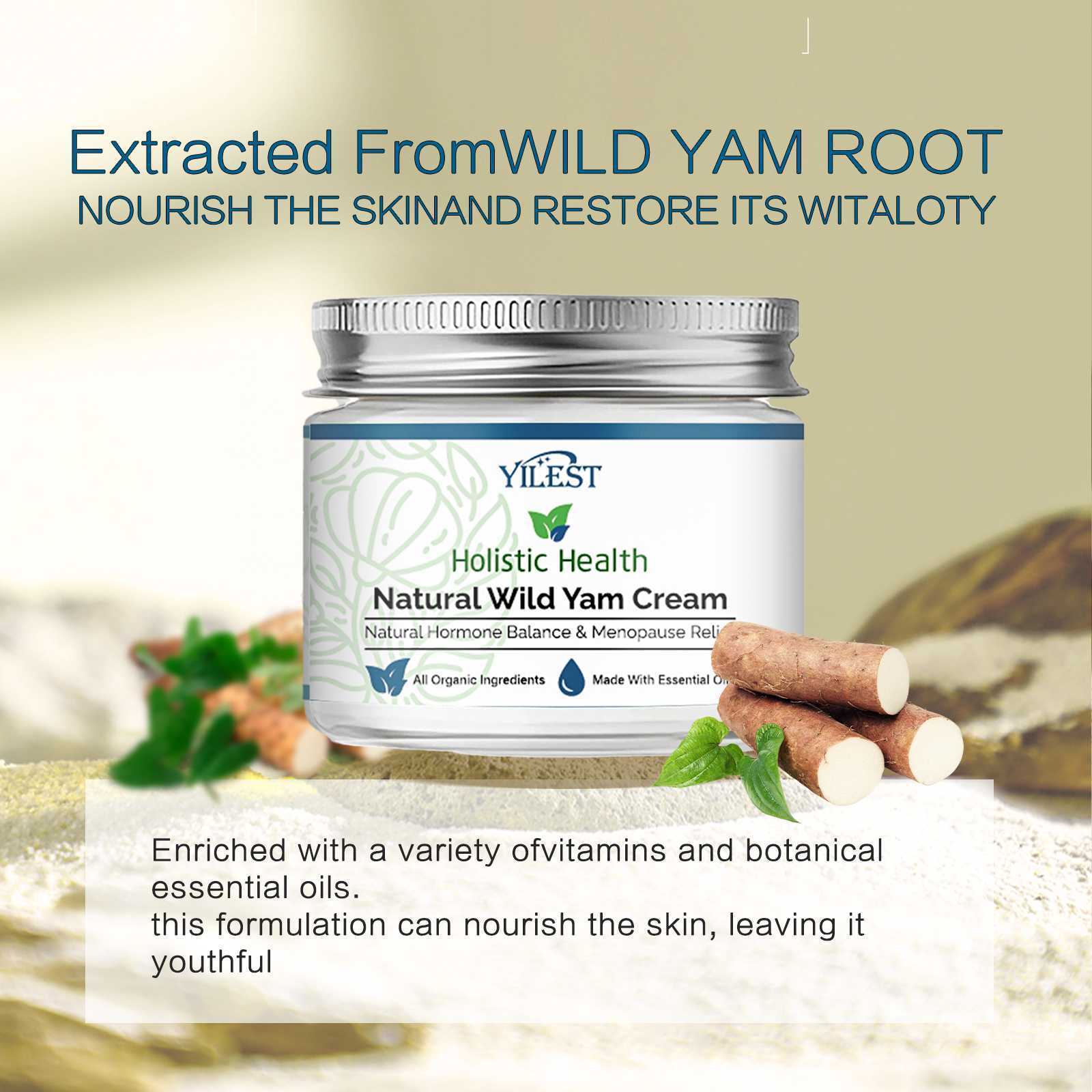 Chinese Yam Face Cream – Hormonal Balance & Moisture
Nourishing vegan cream for skin hydration, tone & hormone-related dryness.