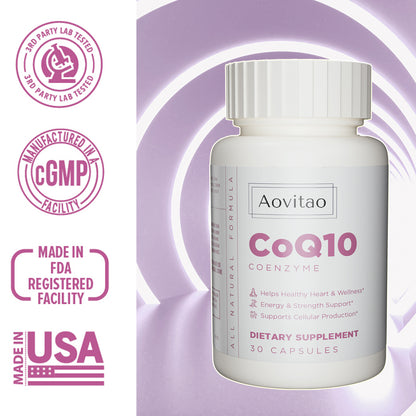 CoQ10 for Women – 200mg Antioxidant & Immune Support
Vegan capsules for heart, hormone & detox health.