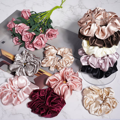 22mm 5cm Silk Silk Hair Ring  (3)