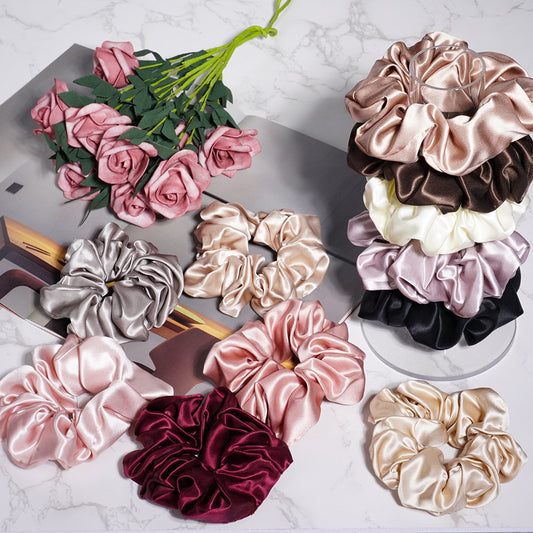 22mm 5cm Silk Silk Hair Ring  (3)