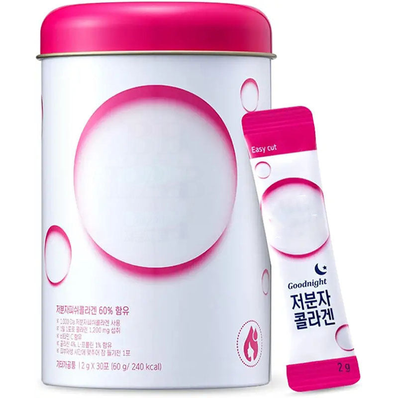 Collagen Supplement Mixed With Berry-flavored Protein