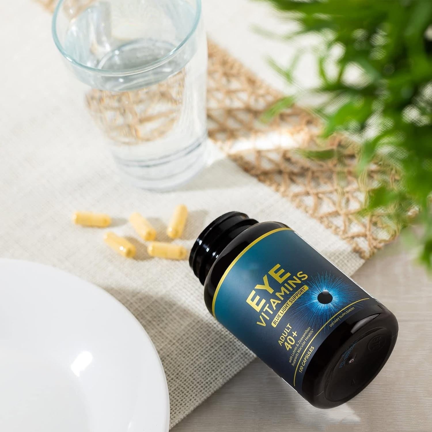 Eye Vitamin Capsules – Vegan Vision Support
Lutein, zeaxanthin & antioxidants for clarity, macular health & blue light defense.