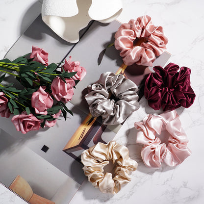 22mm 5cm Silk Silk Hair Ring  (3)