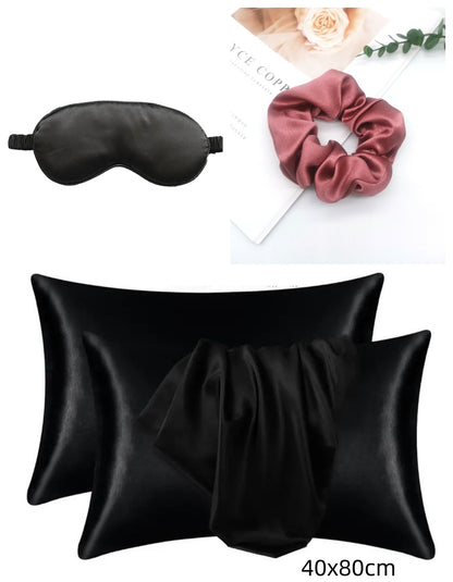 Premium silk eye mask for relaxation routines