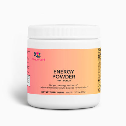Energy Powder – Natural Performance Support
Boost stamina, clarity & vitality – Vegan, sugar-free formula.