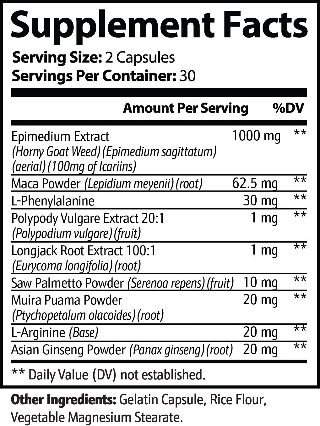 Horny Goat Weed Blend – Libido, Energy & Hormone Balance
Vegan herbal support for vitality, stamina & hormonal wellness.

