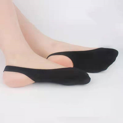 (2) Ice Silk Shallow Heels Invisible Socks (2)