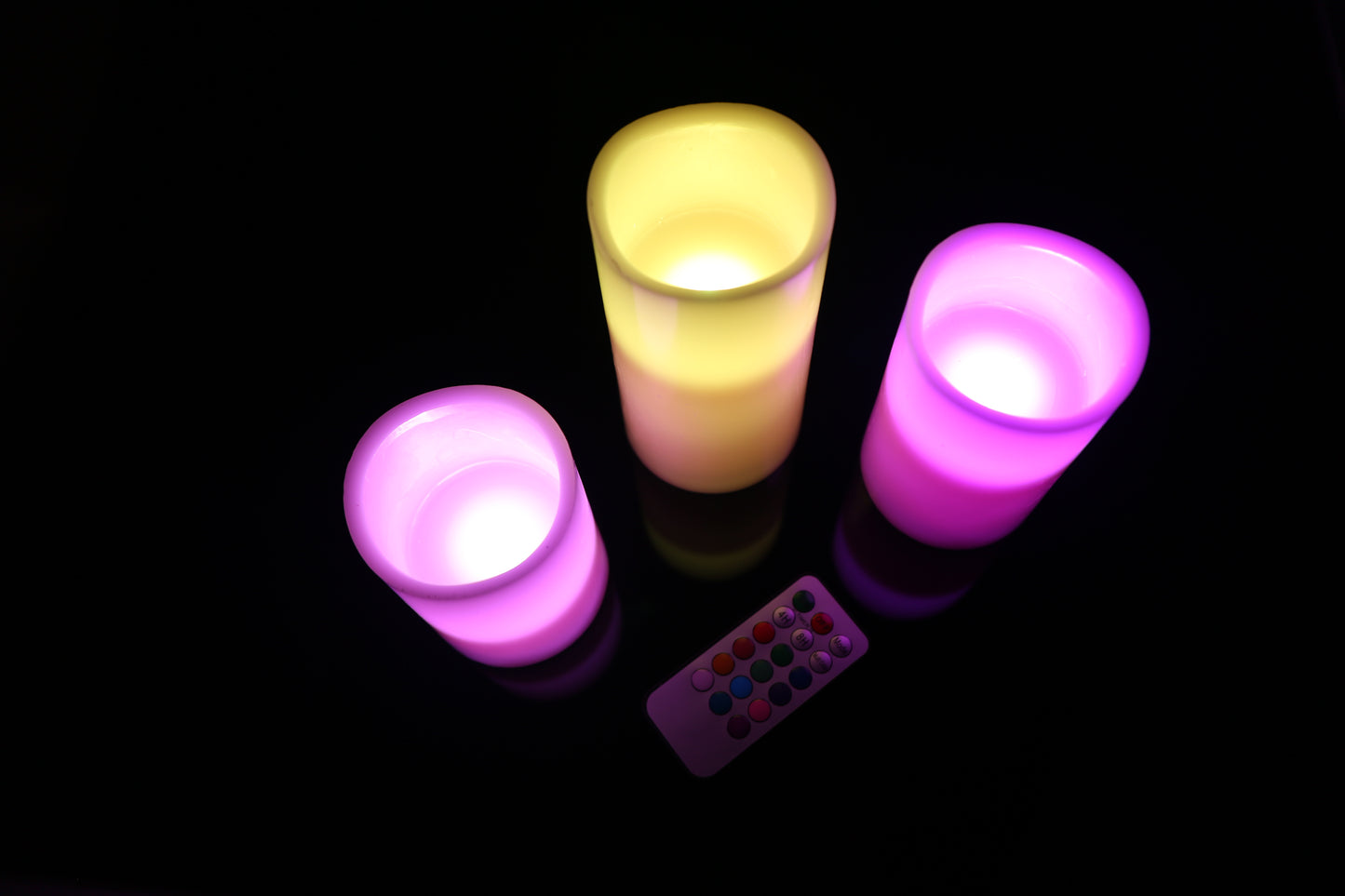 6Pc Flameless Candles Votive Candles Wireless Battery Operated LED Flickering Candles With Remote Control Timer