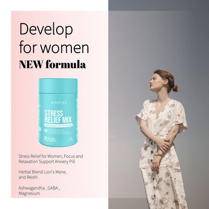 Ashwagandha for Women
Vegan formula with L-Theanine & Magnesium for stress, calm & focus.