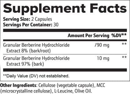 Berberine Supplement
✔️ Blood Sugar & Heart Health
✔️ Metabolism & Glucose Support
✔️ Vegan • Non-GMO • Clean Formula