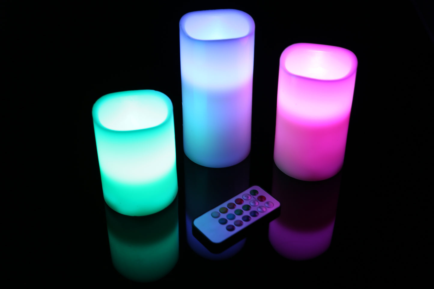 6Pc Flameless Candles Votive Candles Wireless Battery Operated LED Flickering Candles With Remote Control Timer