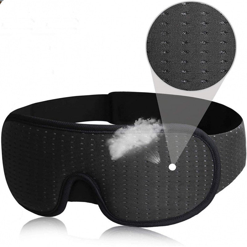 Lightweight stereo sleep mask for relaxed evening routines