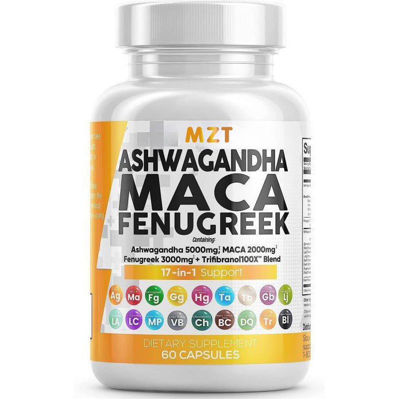 Ashwagandha + Maca Vegan Capsules
Daily adaptogenic support for stress, energy, and hormone balance.