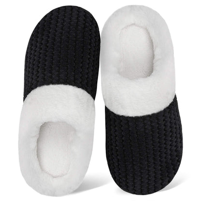 Fluffy Plush Men And Women Casual Slippers