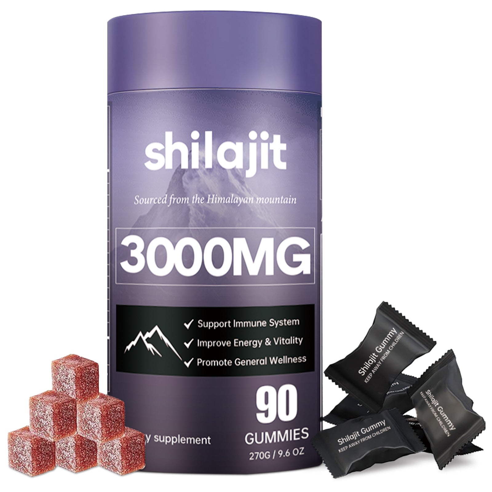 Soft Candy Gummies – Energy & Immune Support
Vegan soft chews for boosting daily energy and natural immune defense.
