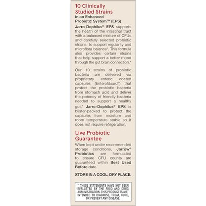 Jarro-Dophilus EPS Advanced – 55B CFU Probiotics for Digestive Support