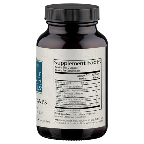 Wise Woman Herbals – Women’s Menocaps – 120 caps - All-Natural Menopause Supplement - for Hot Flashes, Mood Swings and Night Sweats During Menopause, Promotes Emotional Balance
