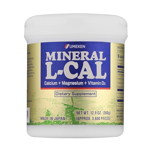 Mineral L-Cal Calcium + D3 – Water-Soluble Calcium Magnesium Balls 360g