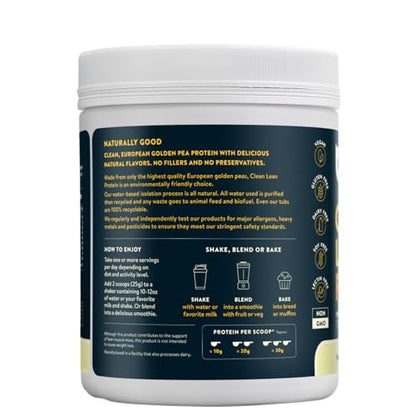 Nuzest Clean Lean Vanilla Protein - Vegan, Gluten-Free, Dairy-Free, 1.1 lb