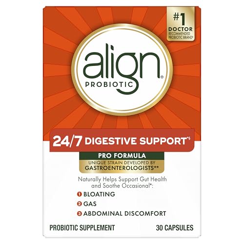 Align Probiotic – Daily Digestive, Bloating, Gas & Gut Health Support