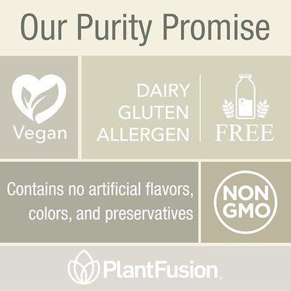 PlantFusion Mushroom Protein – Chocolate, Vegan, Adaptogen Blend, 1 lb
