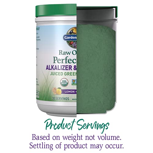 Garden of Life Raw Organic Detox Greens – Lemon Ginger, 30 Servings