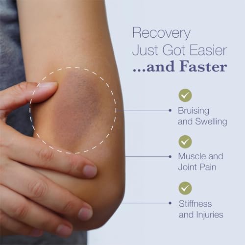 BruiseMD Arnica 1,000mg and Bromelain 500mg 2,400GDU/g Supplement for Bruising and Swelling, Easy to Swallow Capsules (7-Day Supply) - Advanced Bruise Treatment Formula