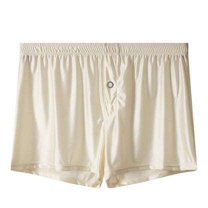 Ice Silk Men's Underwear High-end Smooth Satin Loose (5)