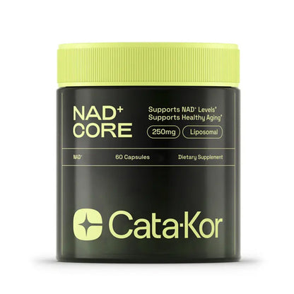 Cata-Kor NAD+ Nicotinamide Capsules
Boost cellular energy, repair & healthy aging with clean B3 support.