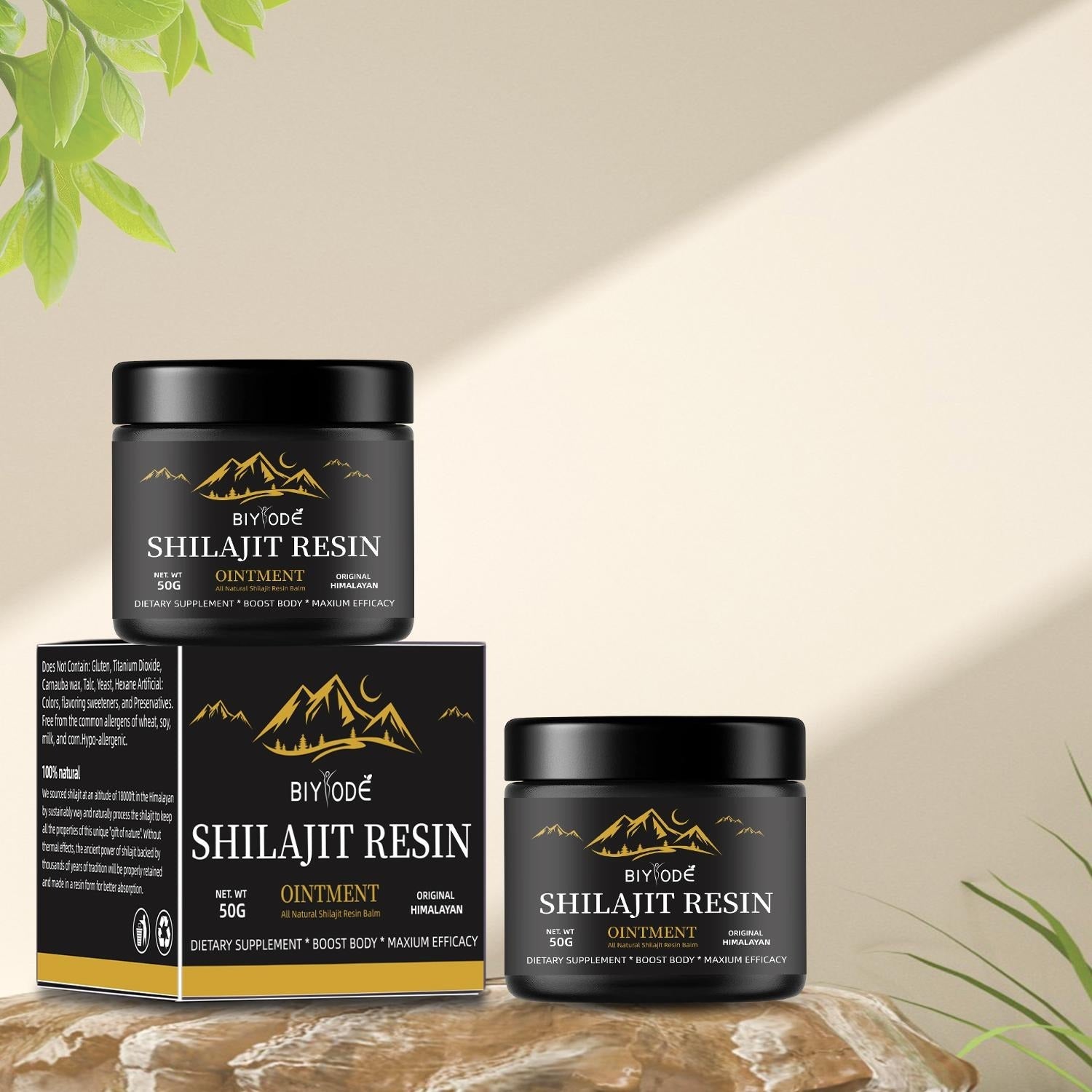 Himalayan Shilajit + Ashwagandha Gummies
Energy, hormone balance & stress support – 60 sugar-free chewables.
