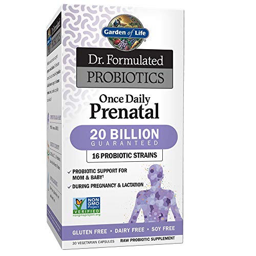 Garden of Life Vitamin Code Raw Prenatal Multivitamin – Whole Food, Vegan, 180 Capsules