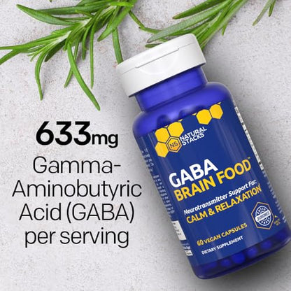 GABA Brain Food – Support for Calm, Relaxation & Restful Sleep