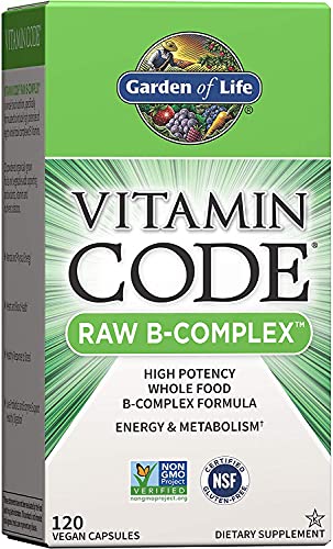 Garden of Life, Raw Vitamin Code B Complex, 120 Veggie Capsules