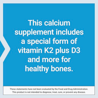 Life Extension Bone Restore Elite – Calcium, D3, K2 & Magnesium Support 120 Ct
