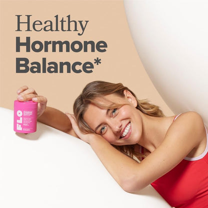 O Positiv FLO Ovarian Health Support - Hormone Balance for Women, Inositol Supplement with DIM, Myo-Inositol & D-Chiro Inositol, Folic Acid - Supports Healthy Ovulation, Cycle Regularity - 30 Servings