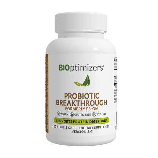 BIOptimizers Probiotic Breakthrough – Prebiotics + Probiotics for Gut Health