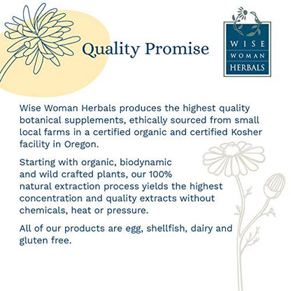 Wise Woman Herbals – Women’s Menocaps – 120 caps - All-Natural Menopause Supplement - for Hot Flashes, Mood Swings and Night Sweats During Menopause, Promotes Emotional Balance