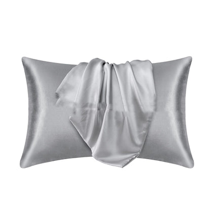 New Solid Silk Envelope Pillowcase  (3)