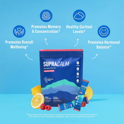 Nello Supercalm Drink Mix
Sugar-free powdered drink with L-Theanine, KSM-66 & Magnesium for calm & clarity.