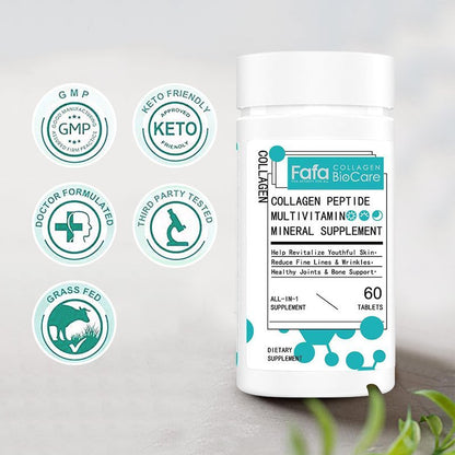Fafa Protein Peptide
Supports muscle repair, skin tone & collagen with clean peptide nutrition.